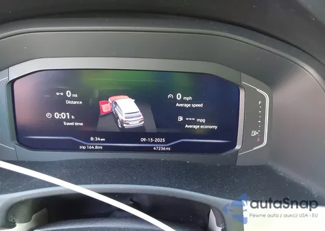 2022 Volkswagen Atlas 3.6L V6 Sel z USA, uszkodzony, nr VIN 1V2BR2CA0NC557008